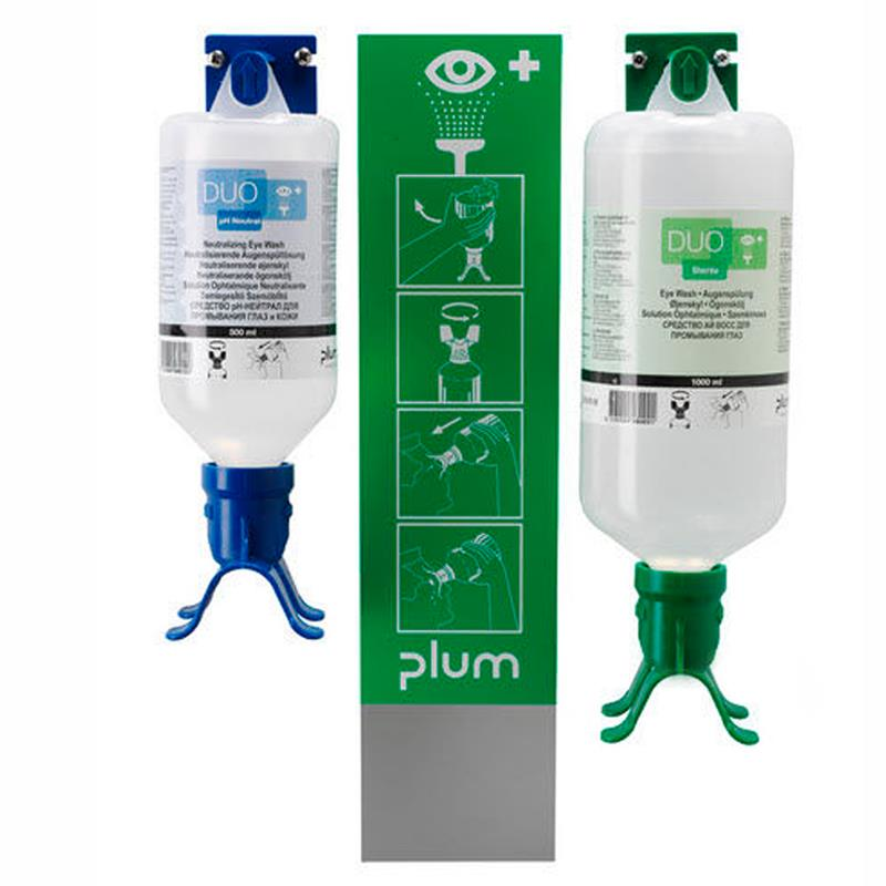Plum 4803 Göz Yıkama Seti  Plum pH Neutral Eye Wash Duo 500 ml Ve Plum Eye Wash Duo 1000 ml