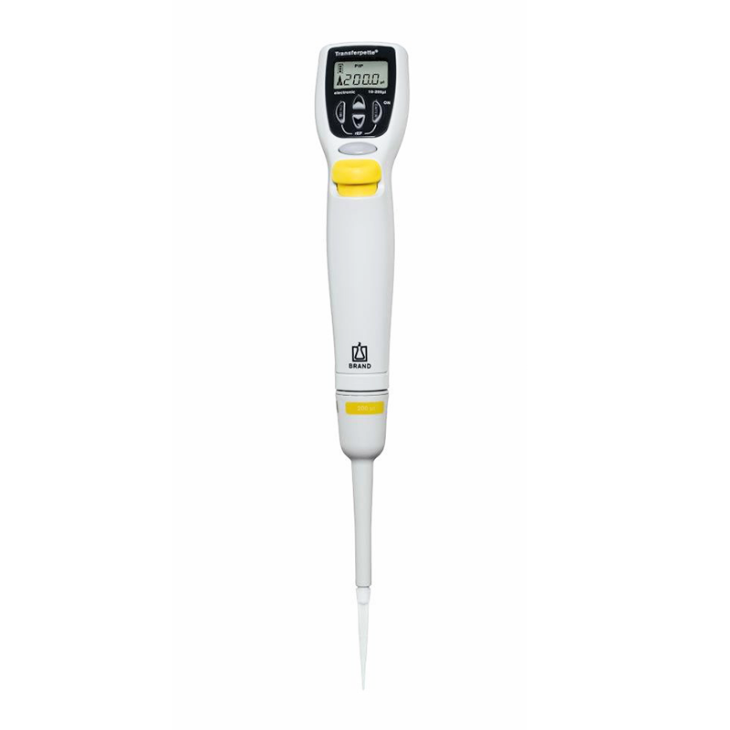 BRAND 705307 Transferpette® Electronic 10-200 µL Ayarlanabilir Elektronik Pipet