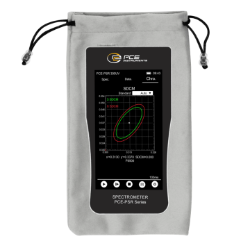 PCE PSR 300UV UV-A, UV-B ve UV-C Işınımı Renk Sıcaklığı (CCT) Renksel Geriverim İndeksi (CRI) Renk Koordinatları ve Spektral Dağılımlar Ölçer