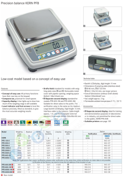 Kern Pfb 2000-2  Hassas Terazi 2000Gr/0,01Gr