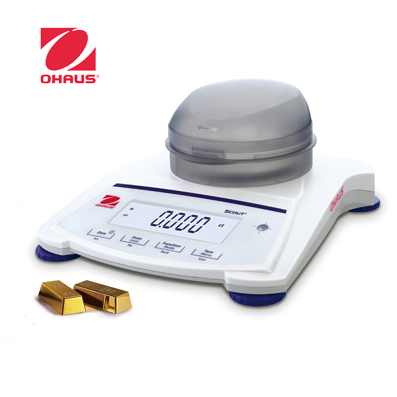 OHAUS SJX323M Hassas Kuyumcu Terazisi 320 gr / 0.001 gr / ∅93 mm Alım Satımda Kullanılabilir