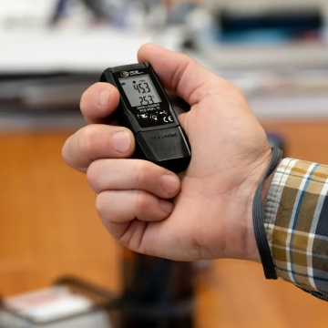 PCE PDFL 10 Sıcaklık Bağıl Nem ve Mutlak Hava Basıncı Ölçer Veri Kaydedici 30... +60 °C / %0... 100 n.o / 700... 1100 hPa