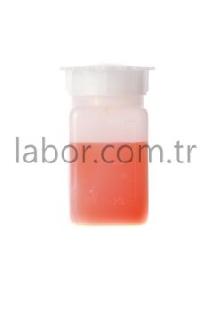 Kartell 100 ml Kare Plastik Sızdırmaz Vida Kapaklı Şişe