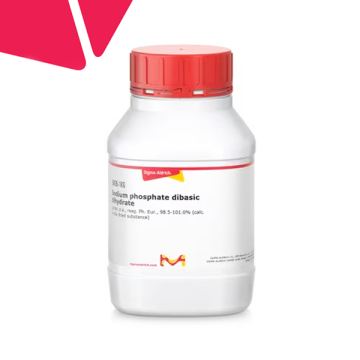 Sigma-Aldrich 30435 Sodium phosphate dibasic dihydrate puriss. p.a., reag. Ph. Eur., 98.5-101.0% (calc. to the dried substance) 500 gr