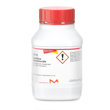 Sigma-Aldrich G4505 Guanidine hydrochloride ≥99% (titration), organic base and chaeotropic agent CAS No.: 50-01-1 500 gr