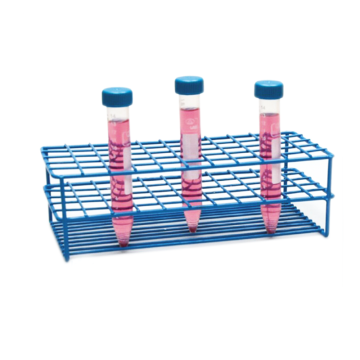 ISOLAB Tüp Standı - Epoksi Kaplı Tel - 84 Delik - 13 mm Tüpler İçin