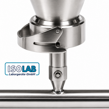 ISOLAB Vakum Manifold Düzeneği - Paslanmaz Çelik - 3 Gözlü