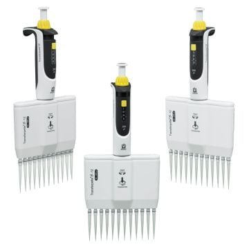 BRAND 705930 Transferpette® S-12 20-200 µL 12 Kanallı Ayarlanabilir Hacimli Otomatik Pipet