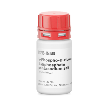 Sigma-Aldrich P8296 5-Phospho-D-ribose 1-diphosphate pentasodium salt ≥75% (HPLC) 250 mg