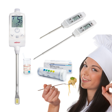 Kızartma Yağları için Kontrol Seti | EBRO FOM 330, EBRO TDC 150, MERCK 117046