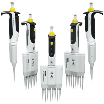 BRAND 705908 Transferpette® S-8 10-100 µL 8 Kanallı Ayarlanabilir Hacimli Otomatik Pipet