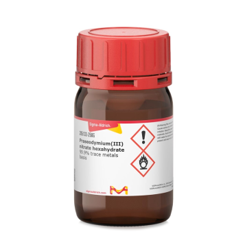 Sigma-Aldrich 205133 Praseodymium(III) nitrate hexahydrate 99.9% trace metals basis 50 gr