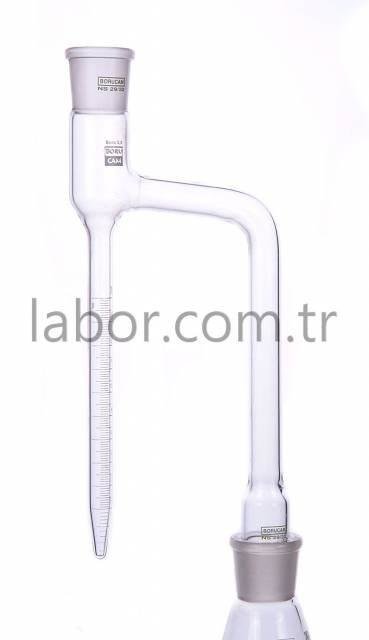 Borucam Ksilol Ölçü Tüpü Musluksuz 10 ml