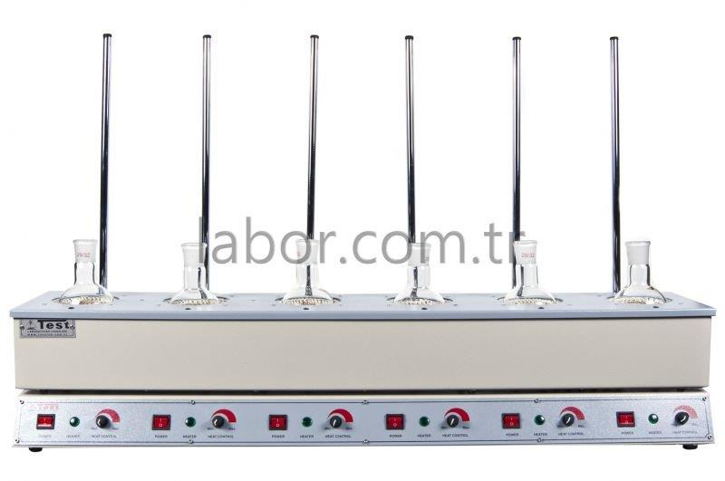 Test T6250N 6 Gözlü Balon Isıtıcı 250 ml