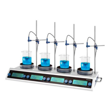 WIGGENS WH620R-L 6 Bölmeli Isıtıcılı Manyetik Karıştırıcı 100... 1500 rpm / 450 °C / 20 L