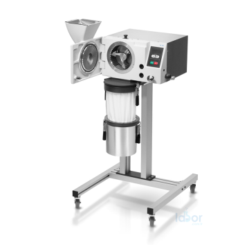 Retsch Sk 300 Çapraz Rotorlu Öğütücü  Besleme Malzemesi: Orta-Sert, Kırılgan Malzeme Giriş Büyüklüğü: < 25 mm Çıkış Büyüklüğü: < 100 µm