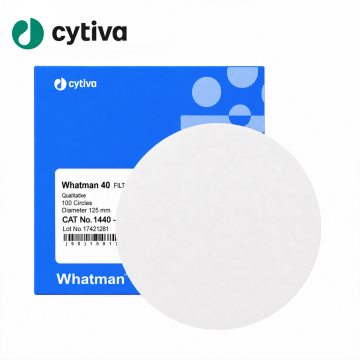 Whatman™ 1440-032 Grade 40 quantitative filter paper, ashless for pollution analysis, 32 mm circle (100/Pk)