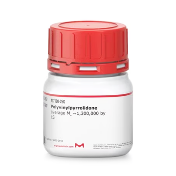 Sigma-Aldrich 437190 Polyvinylpyrrolidone average Mw ~1,300,000 by LS 500 gr
