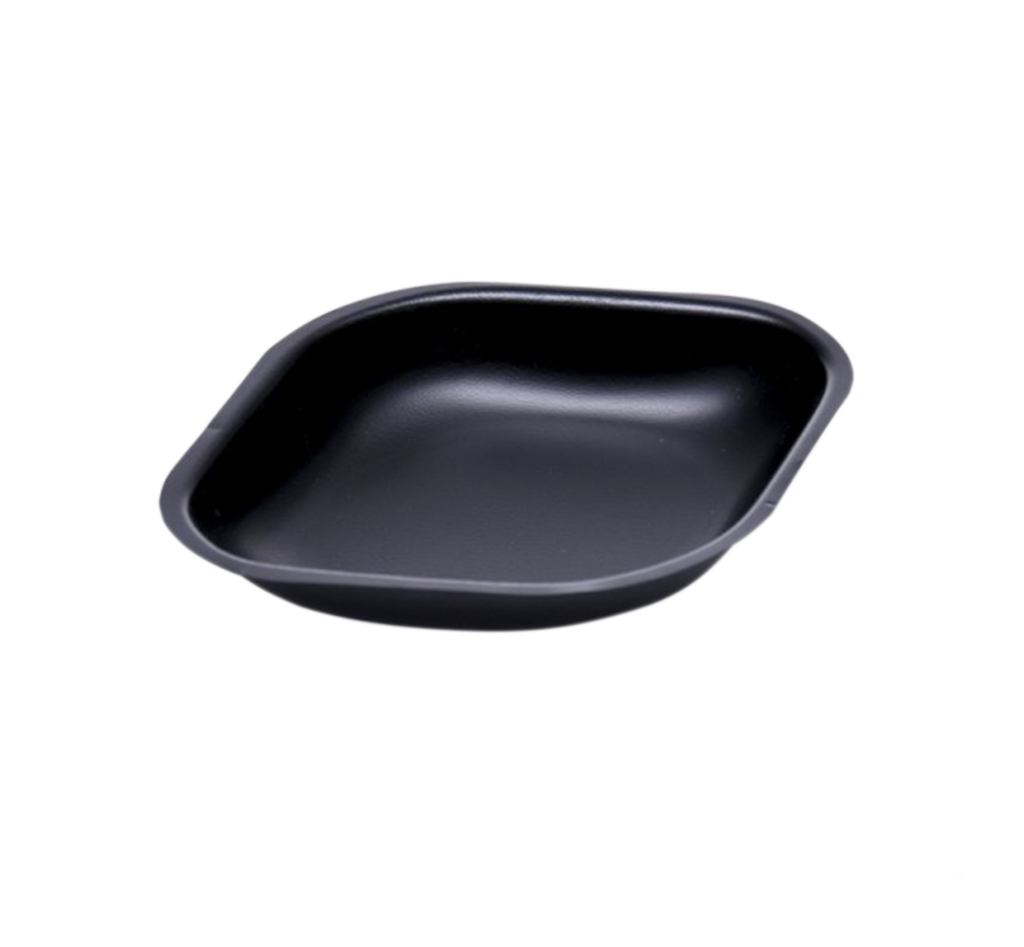 ISOLAB Tartım Kabı - P.S - Elips Form - Siyah - 100 ml - Gamma Steril  10 Adet