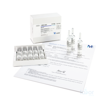 Merck 188052 Water Standard 1% Standard For Volumetric Karl Fischer Titration 1 G ≙ 10 Mg H₂O Aquastar™  10 X 8 ml