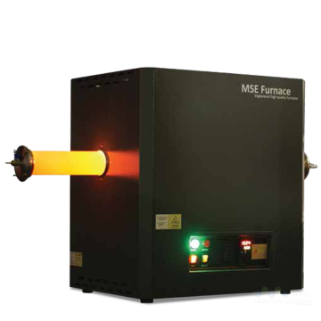 MSE Furnace T_1700_ 40_350 Tüp Fırın  40 mm/ 350 mm/1700 °C