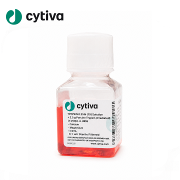 cytiva SH30042.01 HyClone™ trypsin protease liquid, 0.25%, HBSS, EDTA, without calcium, magnesium, 100 mL
