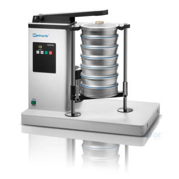 Retsch AS 200 TAP Elek Sarsma Cihazı  Ölçüm Aralığı: 20 Um - 25 mm Eleme Hareketi: Hafif Vuruşlar İle Yatay Dairesel Hareket Uygun Elek Ebatları: 200 mm / 203 mm (8'')