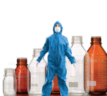 Duran® Pure Uv Korumalı Amber Şişe GL 45  1000 ml