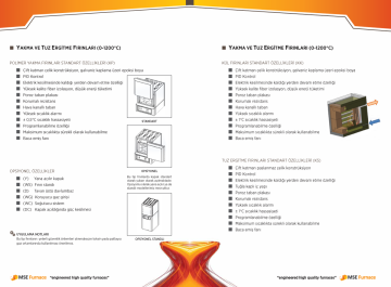 MSE Furnace Kk_1200_ 30 Kül Fırını  30 L/1200 °C