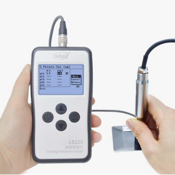 Linshang Technology LS225+F500 Kaplama Kalınlığı Ölçer 10 μm'nin Altındaki Ultra İnce Kaplamalar için