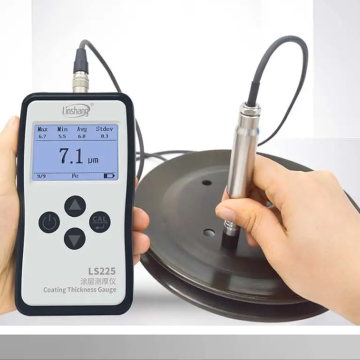 Linshang Technology LS225+F1500 Kaplama Kalınlığı Ölçer 10 μm'nin Altındaki Ultra İnce Kaplamalar için