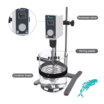 JOANLAB OS-30S Mekanik Karıştırıcı 50... 1200 rpm / 20 L / 30 N.cm / 16000 mPas