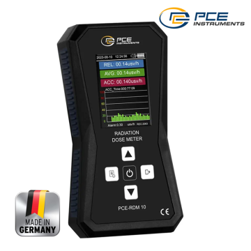 PCE RDM 10 Radyasyon Ölçer β, γ, X Işını Ölçer 0.01… 99.99 µSv/h