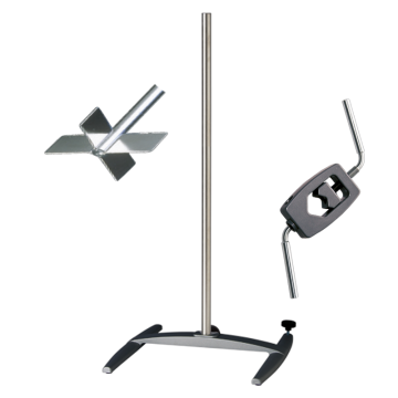 Heidolph Hei-TORQUE Core Package Mekanik Karıştırıcı 20... 2.000 rpm / 40 Ncm / 10.000 mPas / 25 L H Frame S2 Stant, Clamp Tutucu, BR10 Şaft Dahil