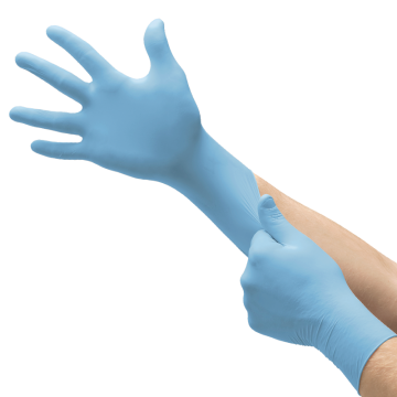 Ansell MICROFLEX™ 92-134 Tek Kullanımlık Nitril Eldiven EN ISO 21420:2020, EN 455 Uygun FDA Onaylı XL 100 Adet/Kutu