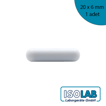 ISOLAB Manyetik Balık - Silindirik - 20 x 6 mm - (1 Adet)