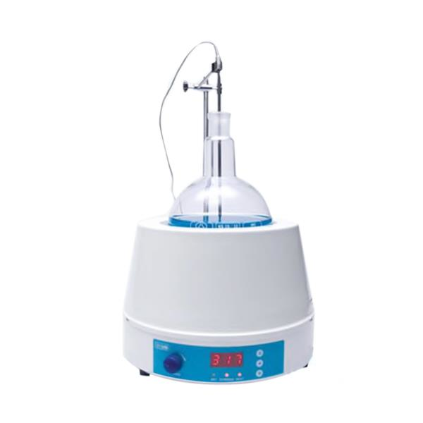 ISOLAB Balon Isıtıcı Manyetik Karıştırıcılı Hassas Sıcaklık Kontrollü 500 ml/1400 rpm/450 °C