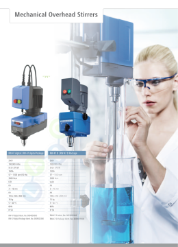 IKA RW 47 Mekanik Karıştırıcı 200 L/ 1300 Rpm / 3000 Ncm