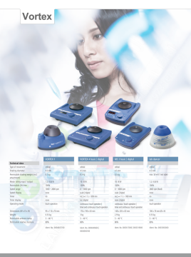 IKA MS 3 digital Vortex Tüp Karıştırıcı 3000 rpm/0.5 kg