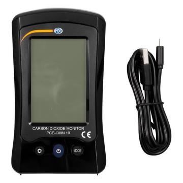 PCE CMM 10 Karbondioksit, Sıcaklık Ve Nem Ölçer  400... 5000 Ppm / 10.0... 50.0 °C / 0... 99 % Rh