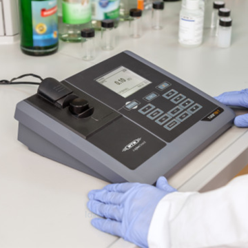 WTW Turb 750 IR Masa Tipi Türbidimetre 0... 1100 FNU/NTU Barkod ile Numune Kimliği