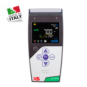 XS pH 70 Vio Portatif pH Metre GIDA için 2 Pore T Elektrod ile
