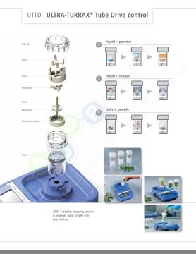 IKA Ultra-Turrax® Tube Drıve Control Homojenizatör