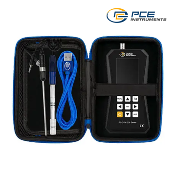 PCE PH 228LAB-LC Portatif pH Metre -2… +20 pH GLP Veri Yönetimi Türkçe Menü Dili Düşük İyonlu Ortamlar için