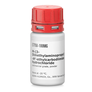 Sigma-Aldrich E7750 N-(3-Dimethylaminopropyl)-N′-ethylcarbodiimide hydrochloride commercial grade, powder CAS No.: 25952-53-8 1 gr