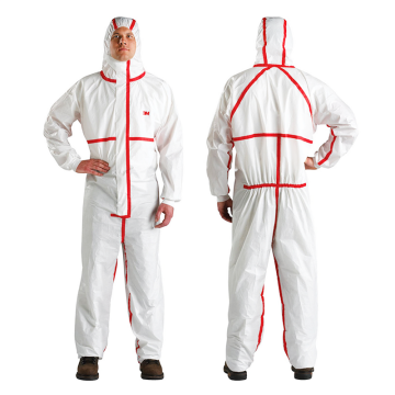 3M™ 4565 Koruyucu Tulum XL Belirli, Sınırlı Kimyasal Sıçrama ve Püskürmesine, Tehlikeli Partiküllere Karşı Koruma (Tip 4, 5, 6)