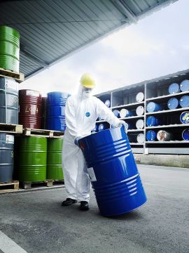 DuPont™ Tyvek® 500 Xpert XXL Başlıklı Kimyasal Koruyucu Tulum Kategori III, Tip 5-B, 6-B