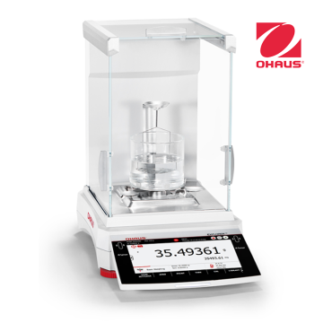 OHAUS EXR125 Semi Mikro Terazi 120 gr / 0,01 mg / 80 x 80 mm