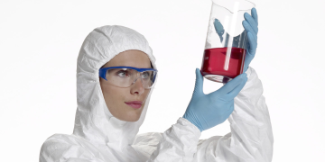 DuPont™ Tyvek® 500 LABO M Tulum Laboratuvar ve İlaç Sektörü İçin Kategori III, Tip 5, Tip 6