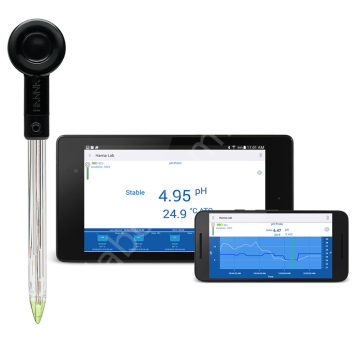 HANNA Halo HI12922  Wireless Soil pH Meter  Toprak İçin Prob Tip pH Metre  Bluetooth®